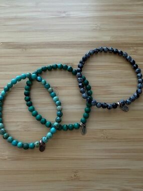 Tiny Rituals Beaded Bracelet Bundle — Set of 3